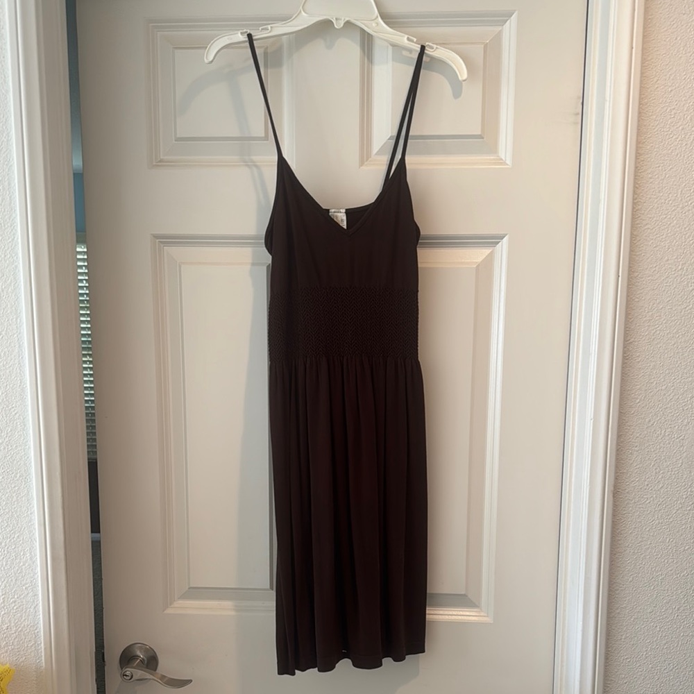 Red Sleeveless Spaghetti Strap Sundress